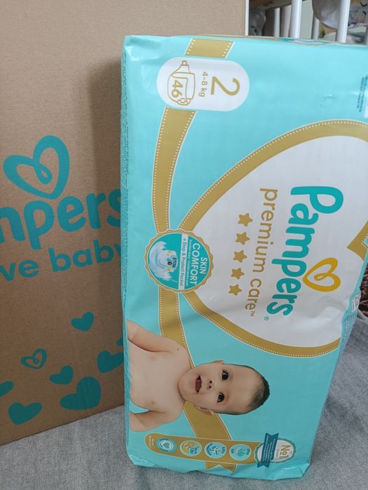 Підгузники памперси pampers premium care 2, pampers 3