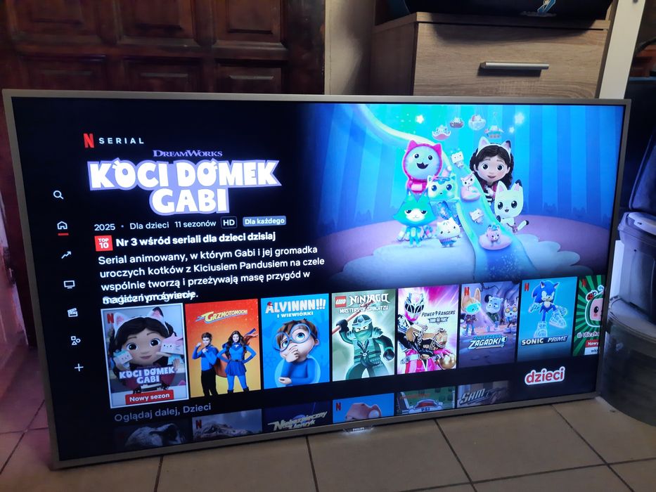 telewizor PHILIPS 55 cali 120 hz 4K UHD smart WiFi ANDROID