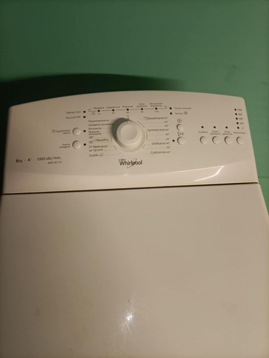 Pralka Firmy Whirpool o załadunku 6 kg