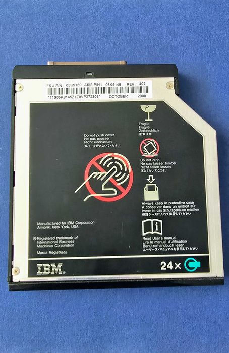 CD, DVD, FDD (дисковод) приводи для IBM Thinkpad A, HP Omnibook 6100