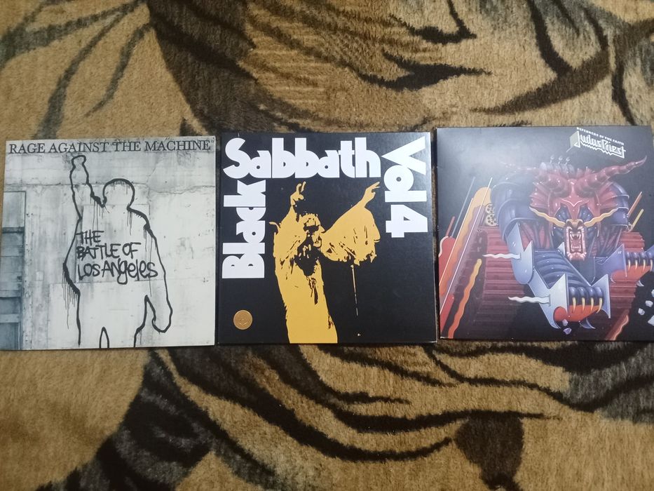 Discos Vinil  e Cd's Heavy Metal