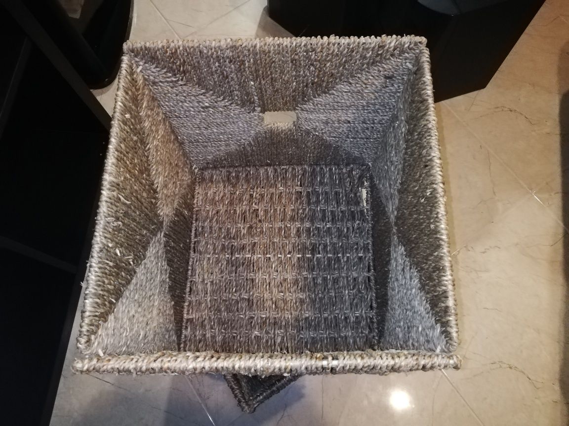 1 Cubo Palha p/ Arrumação como Novo!