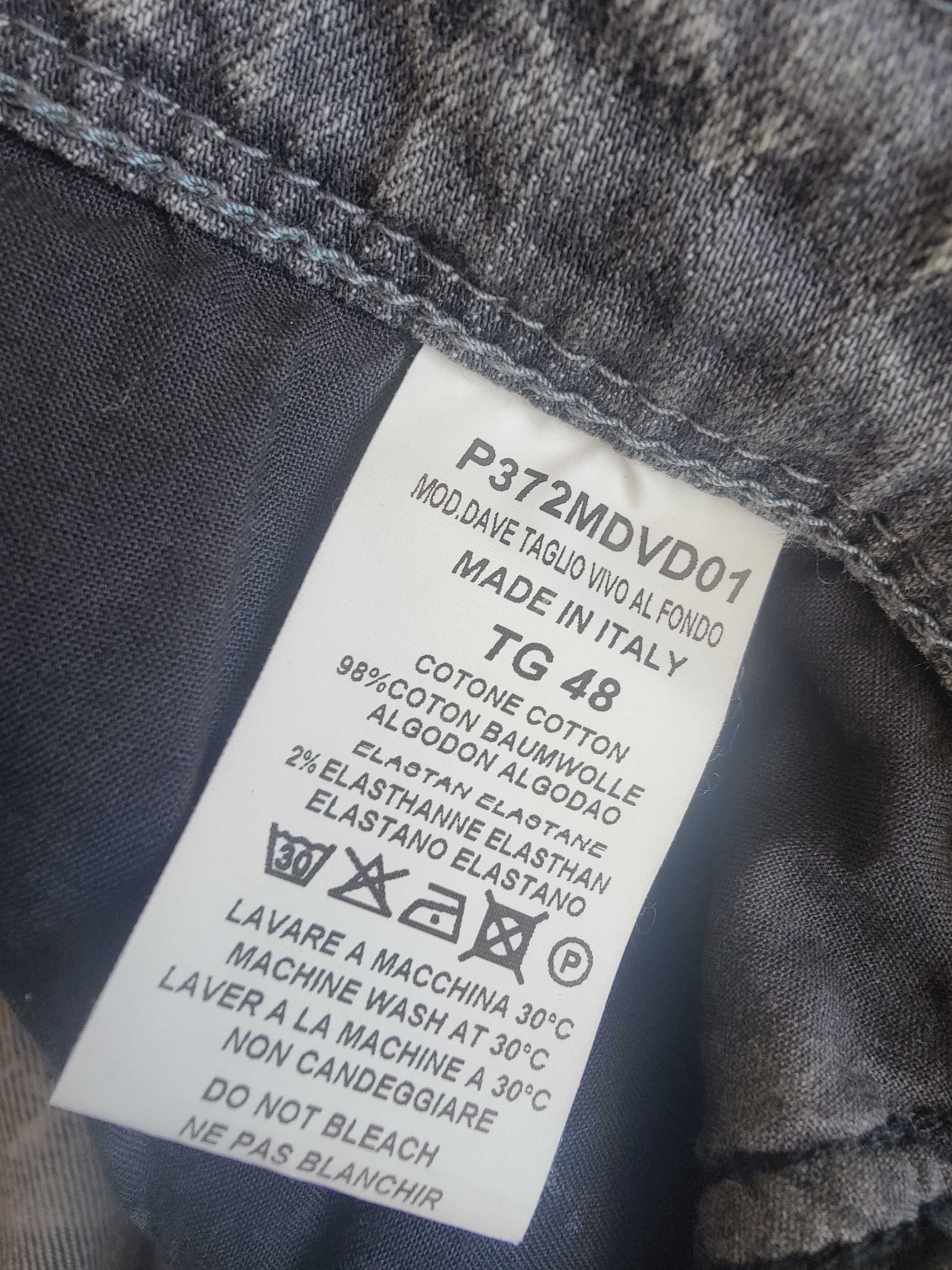 Джинсы Imperial jeans Italy w34 stretch grey.