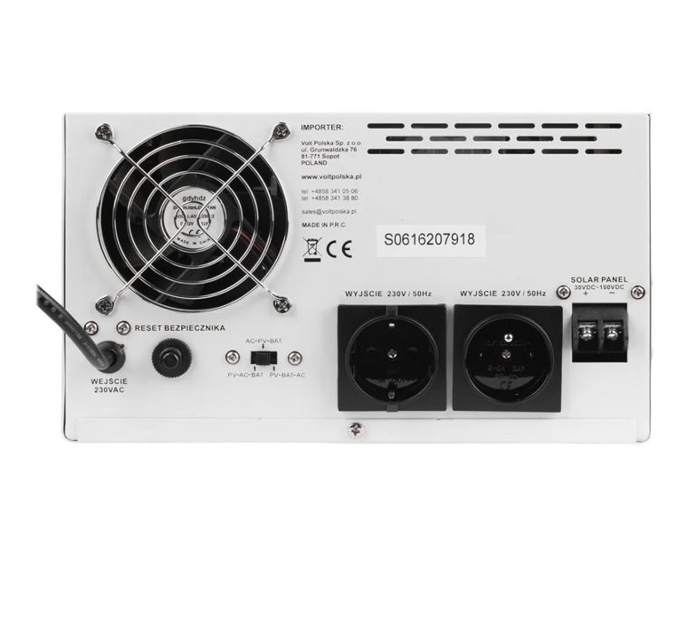 Гібридний інвертор ДБЖ VOLT POLSKA SINUS PRO 2000S