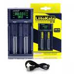 Зарядное устройство LiitoKala Lii-S2 для 2x аккумуляторов 18650 и др.