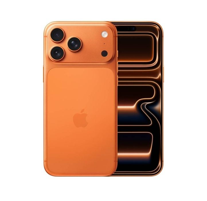 Iphone 17 Pro Max Laranja e Branco