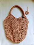 Torba shopperka tulipan handmade