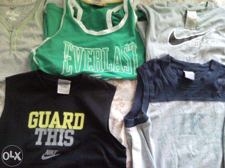 ADIDAS-NIKE-EVERLAST-bluzy-koszulki-buty do sportu, tanio-od 20zł