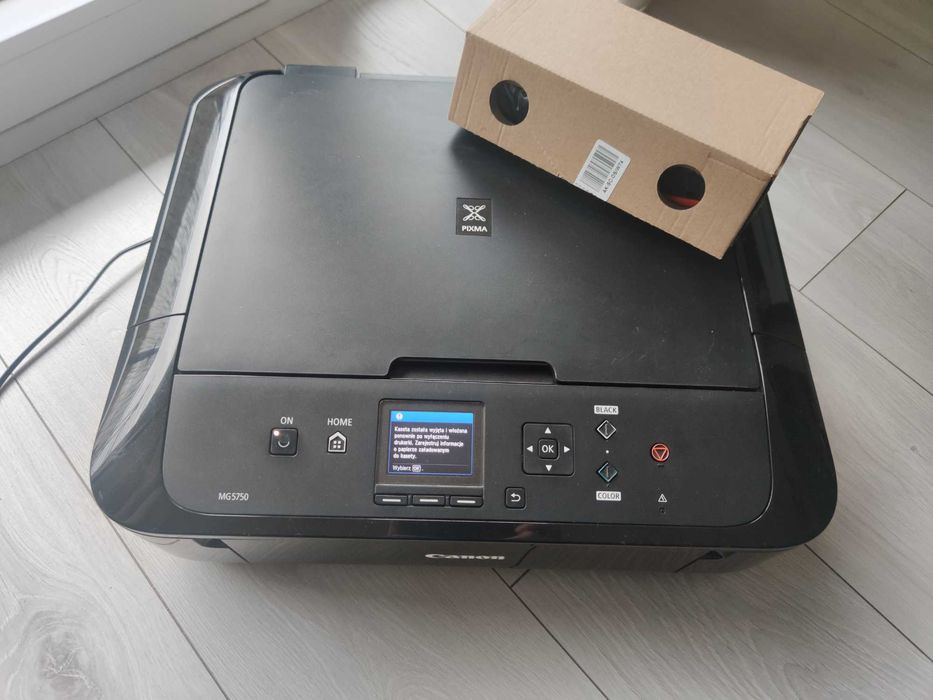 Canon Pixma + 12 Tuszy. Błąd 5B00