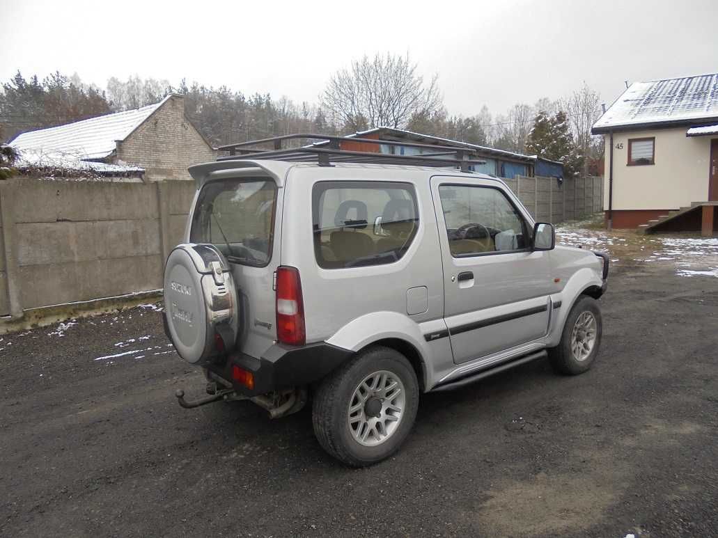 Suzuki Jimny Zderzak stalowy tył OFF-ROAD