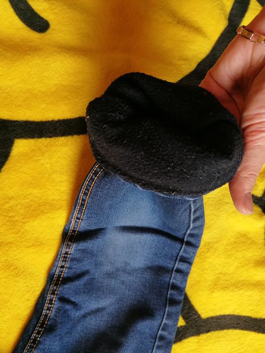 Dżinsy są ciepłe dla chłopca 116