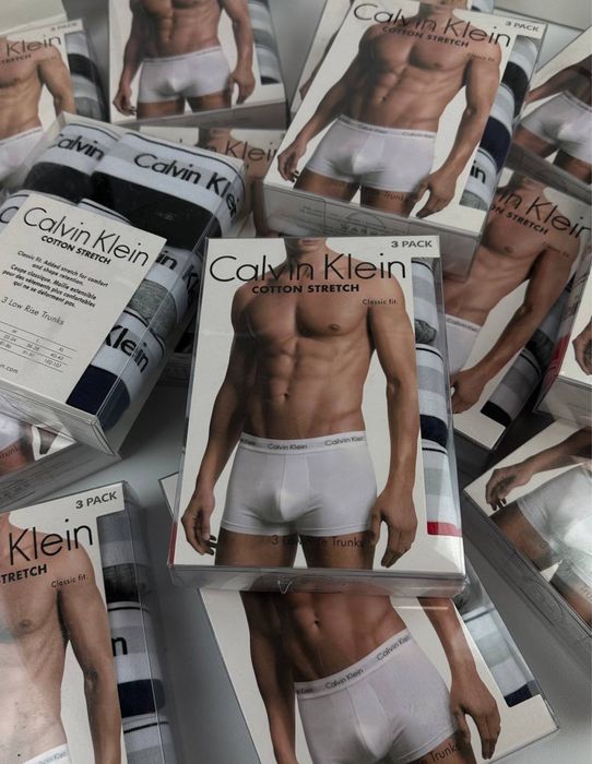 Трусы Calvin Klein 3шт в наборе! M L XL