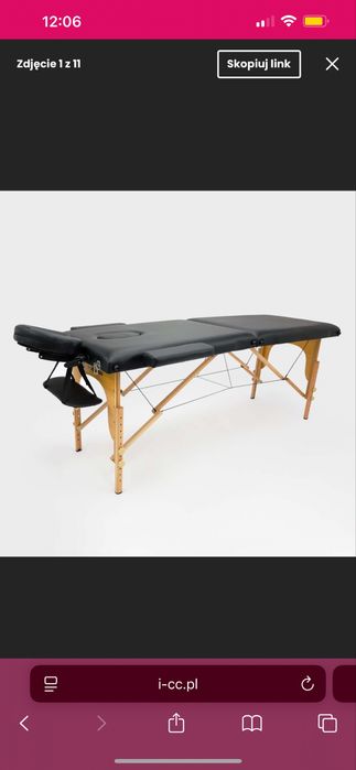 Łóżko kosmetyczne, łóżko do masażu, łóżko do rzęs