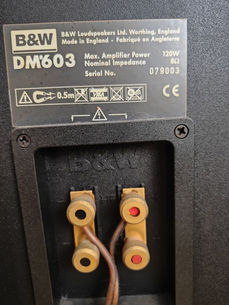 Kolumny B&W DM 603