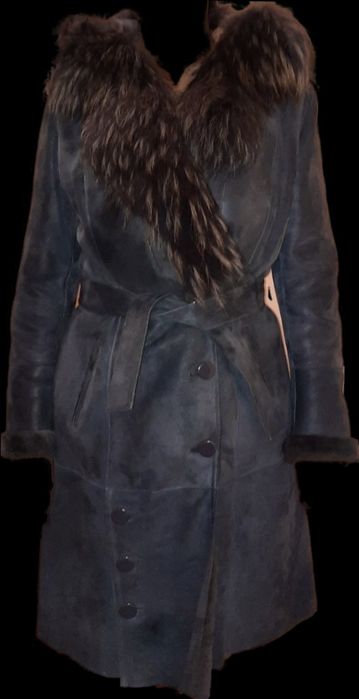 Дублянка жіноча шкіряна лазерна обробка