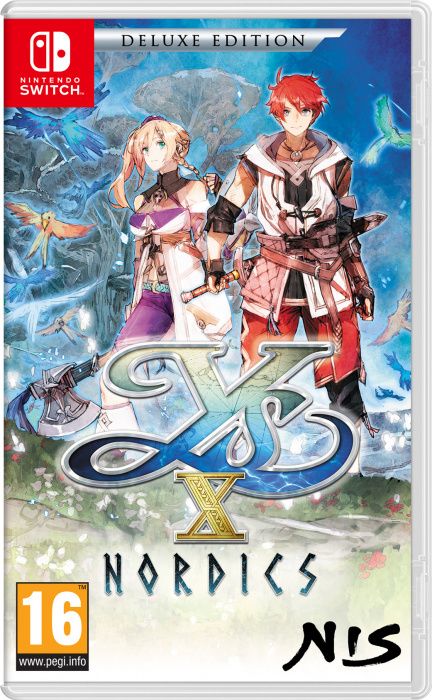 Ys X: Nordics - Deluxe Edition - Switch (Używana) Nintendo