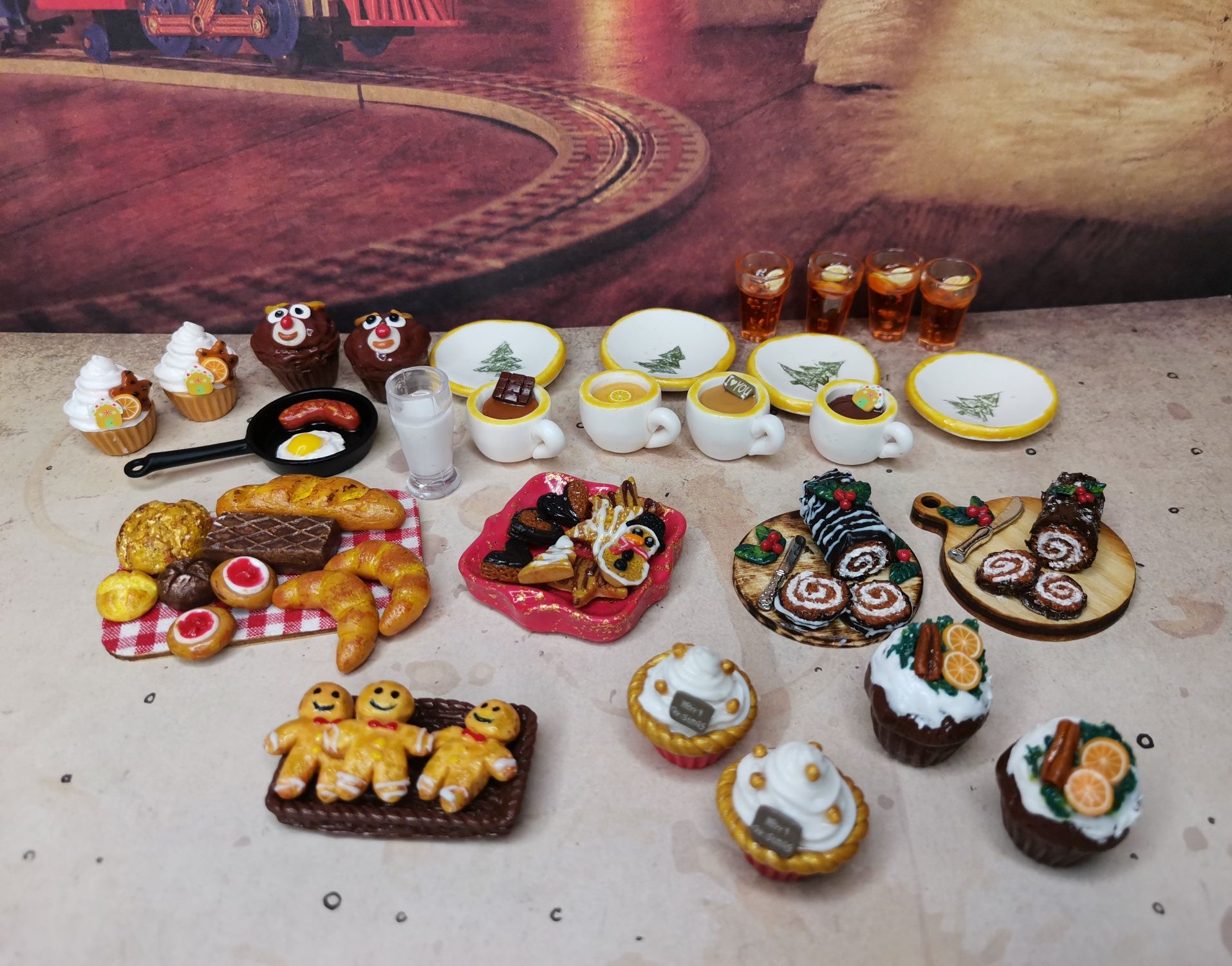 Miniatury jedzenie chatka Maileg, domek dla lalek