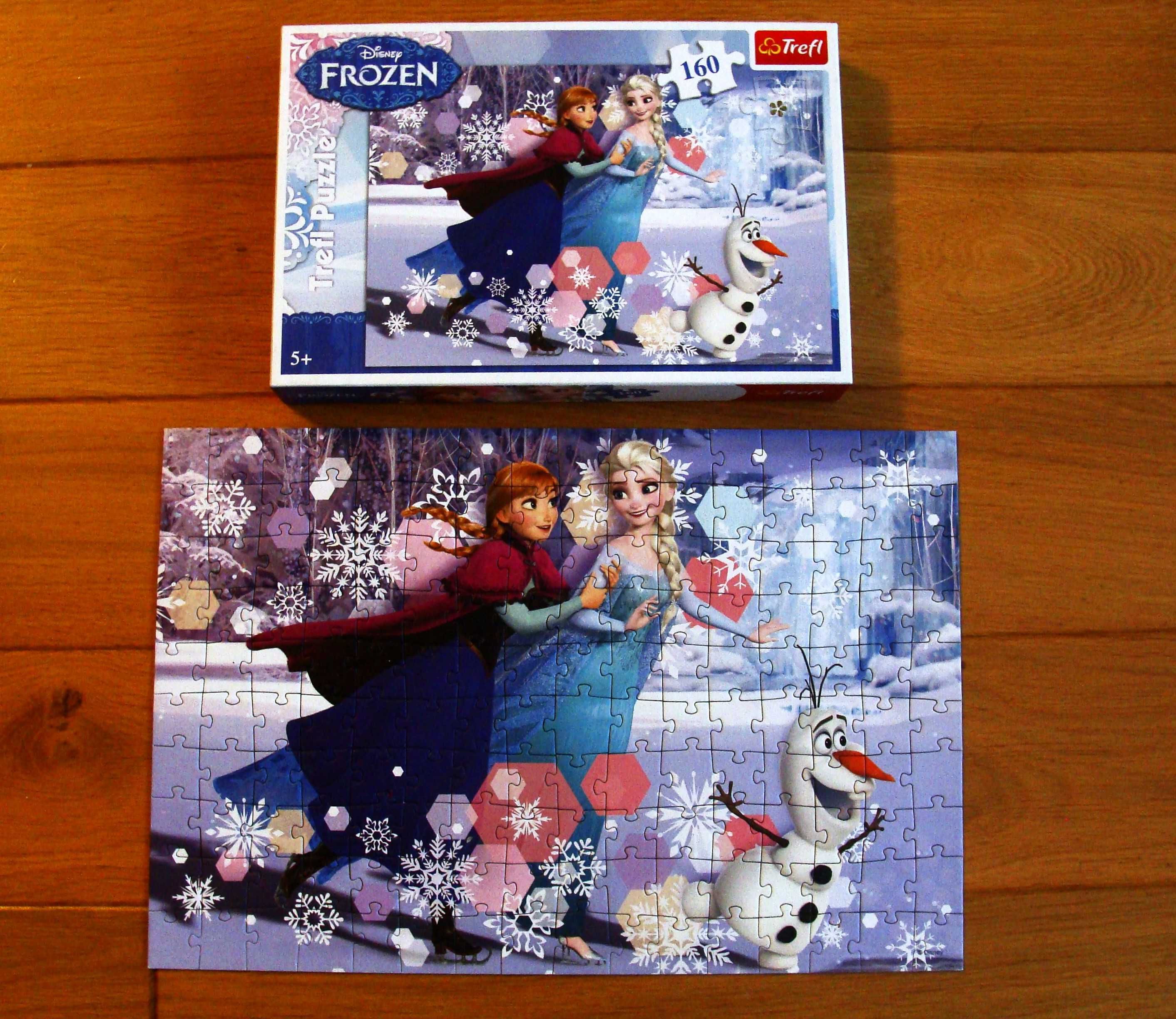 Puzzle - Trefl - Frozen- Elsa - 15317 - 160 elementów - jak nowe