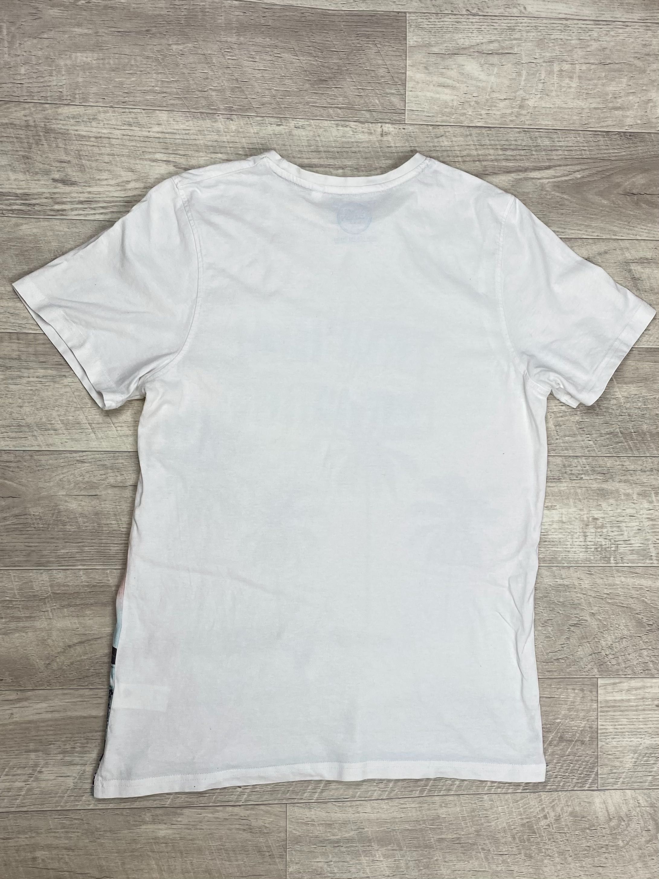 Skate Nation USA футболка 170/176 см M размер белая с принтом оригинал