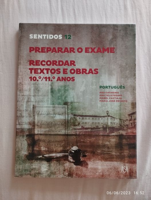 Livro de preparação para exame Português