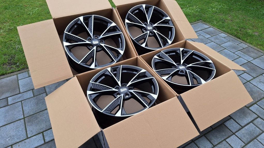 Nowe Alufelgi 5x112 R18 Audi A4 B8 B9 A5 A6 Q5 Vw Passat Skoda Octavia