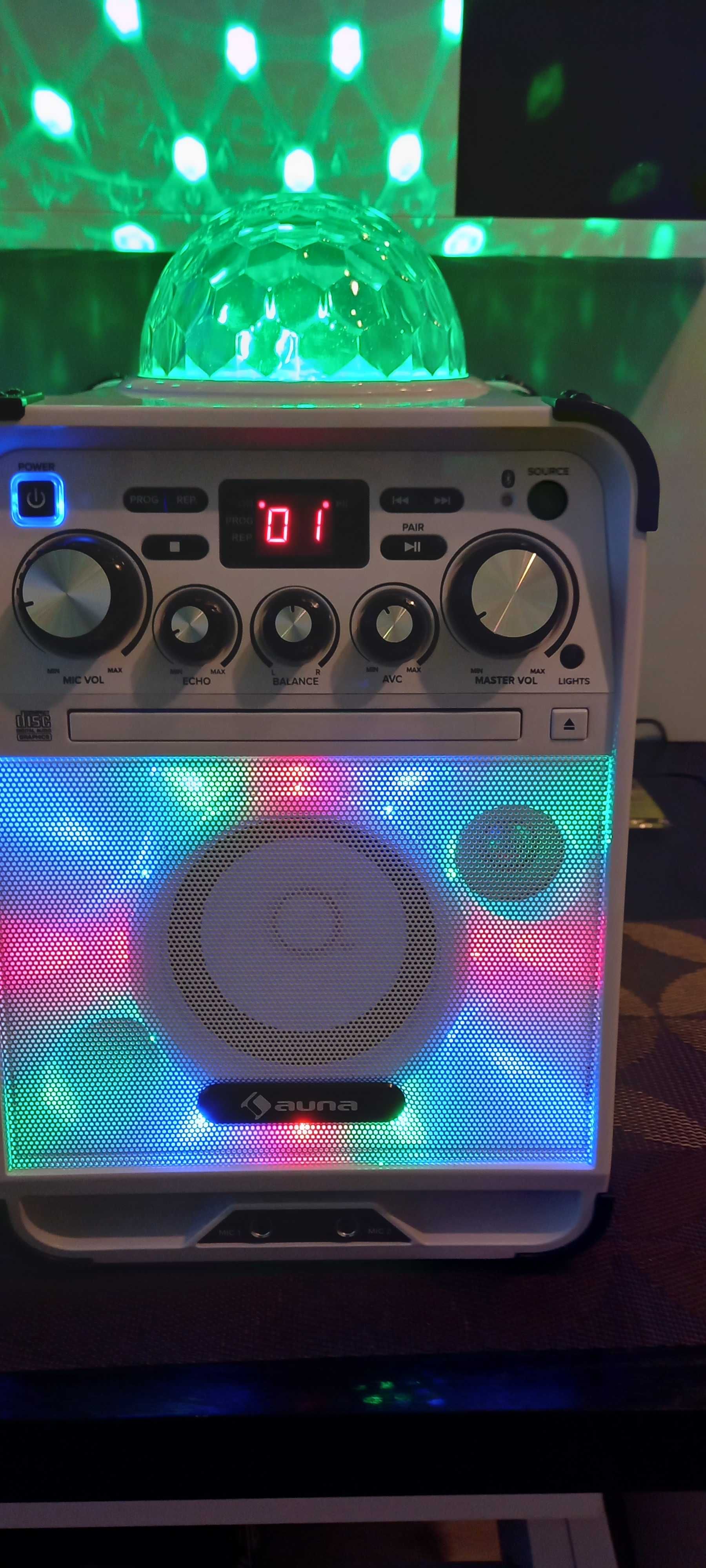 AUNA Rockstar LED karaoke