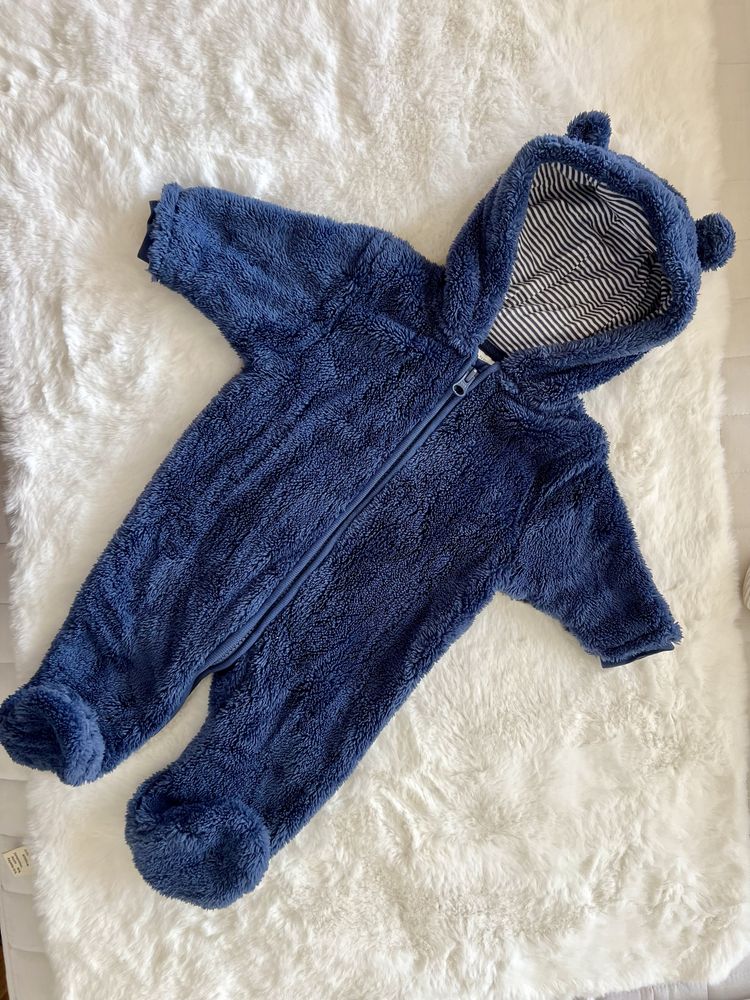 Дитячий комбінезон (ромпер) Next, фліс teddy bear, 62 розмір
