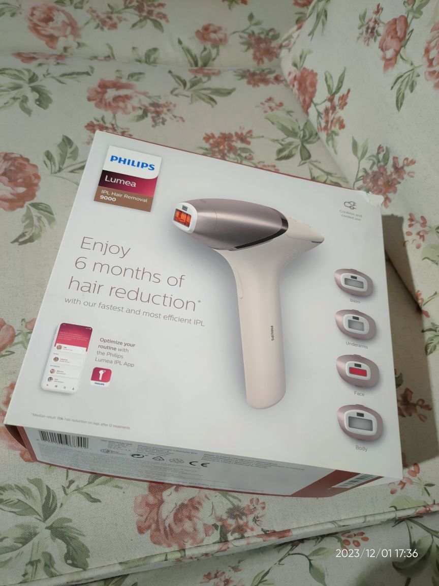 depilator laserowy Philips lumea 9000 IPL BRI958