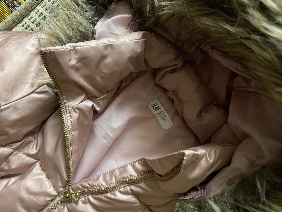 Пальто зимове H&M Для дівчинки Ріст 122