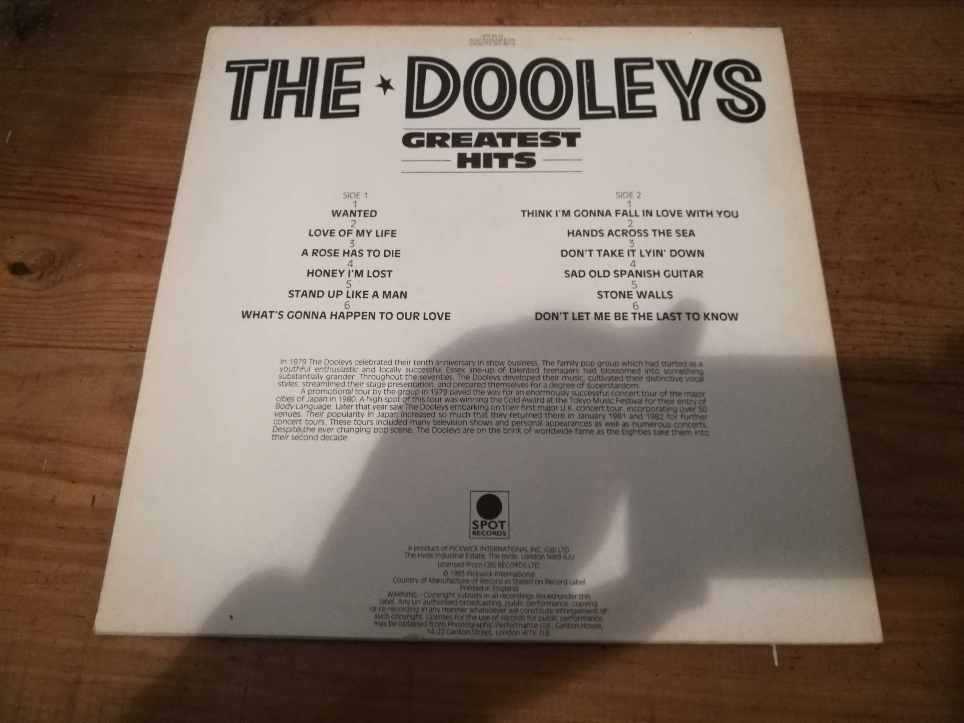THE   DOOLEYS - Greatest  Hits  LP