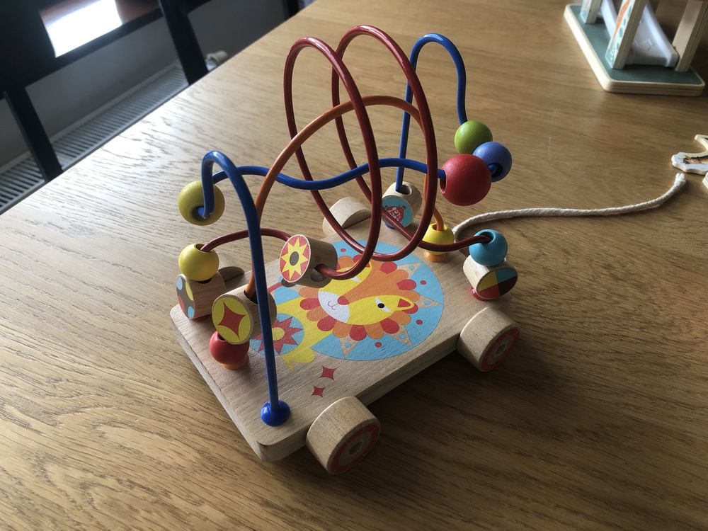 Zabawki, drewniane klocki rozwojowe dla dzecka