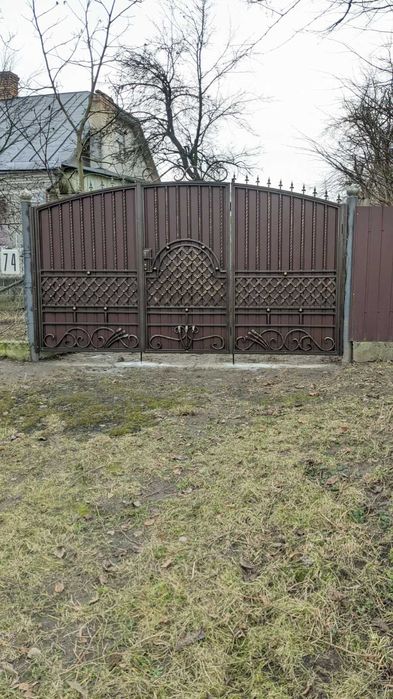 Металеві ворота,Ворота відкатні