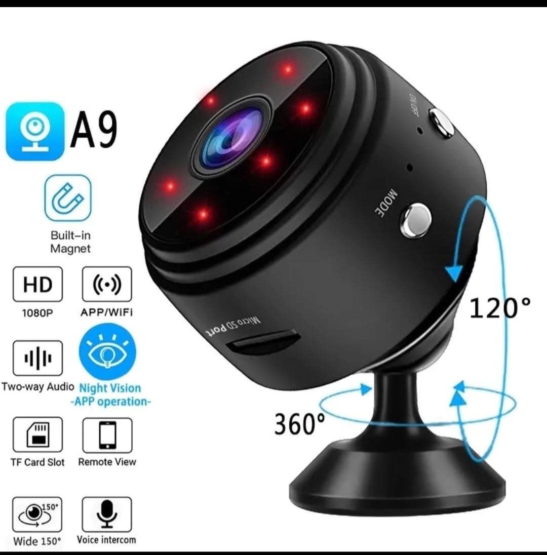 Mini kamera szpiegowska wifi detekcja aku mała mikrofon wysyłka