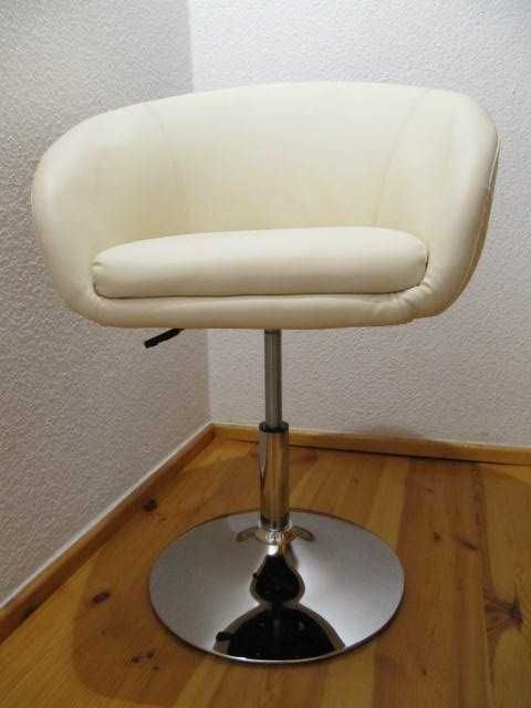 Hoker obrotowy, regulowana wysokość, skóra ekologiczna