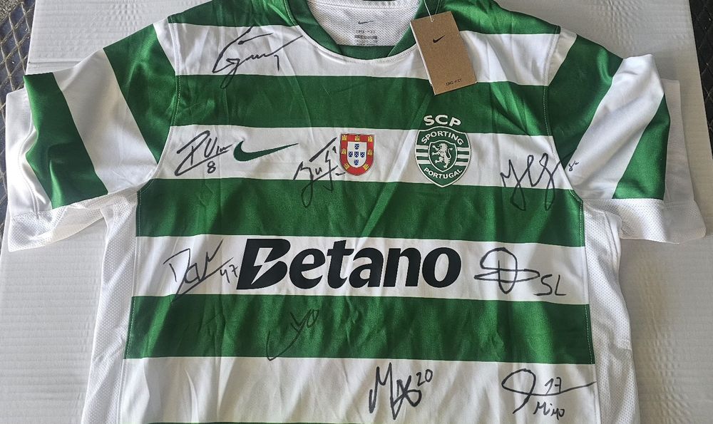 Camisola SCP autografada