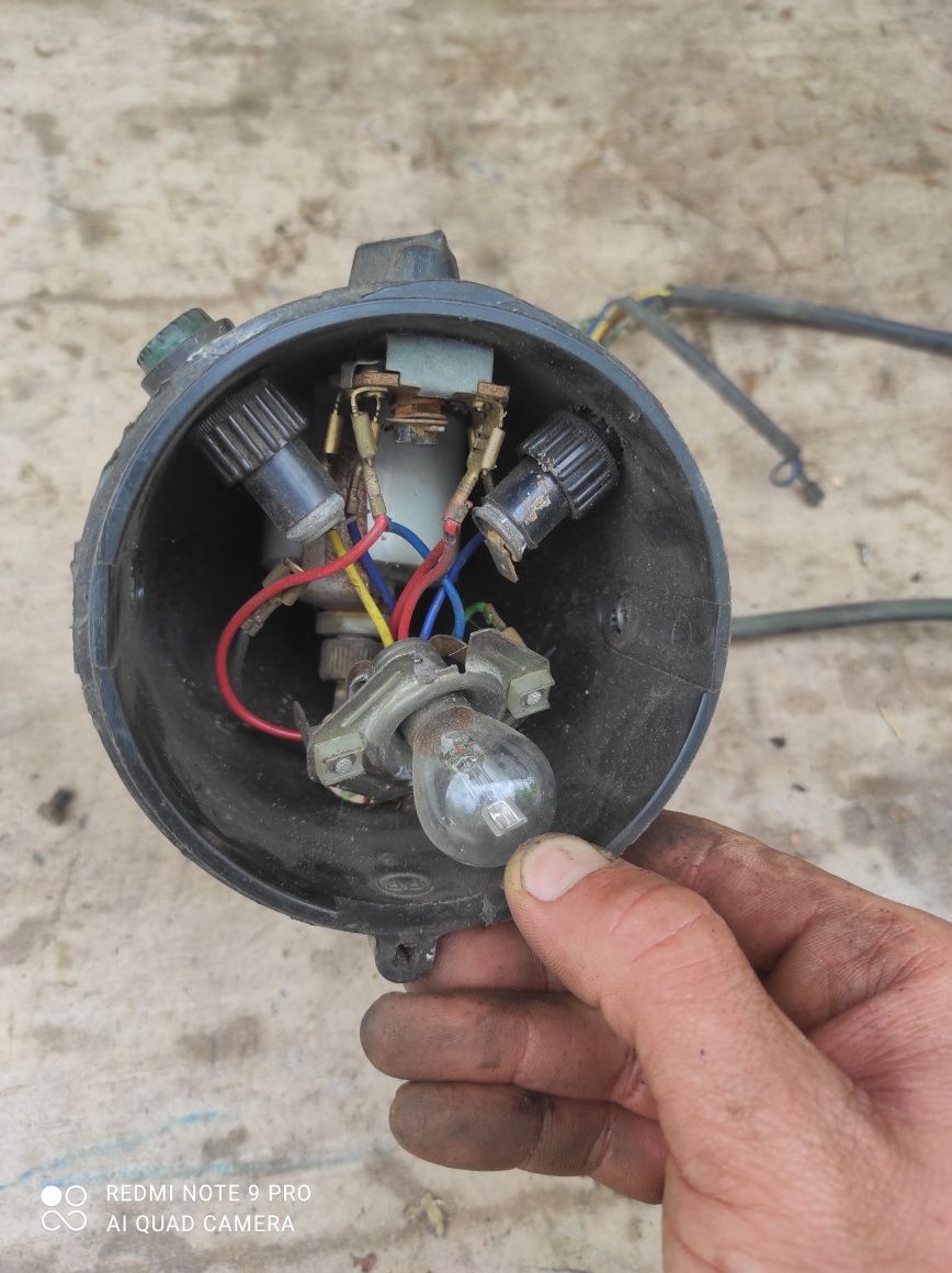 Lampa przód Romet Komar ogar motorynka kadet licznik 11.53