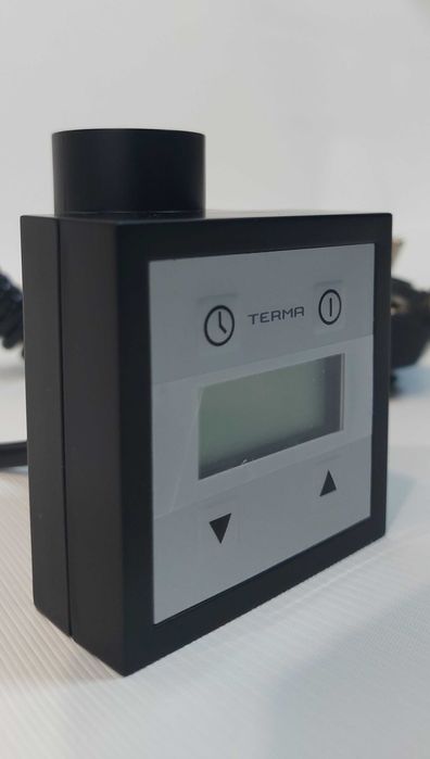 Терморегулятор з кабелем спіральним KTX3U K905U Black Terma