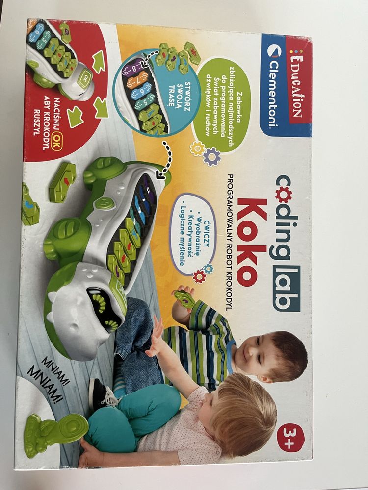 Programowalny robot krokodyl Clementoni