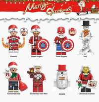 Bonecos minifiguras Especial Natal nº7 (compatíveis com Lego)