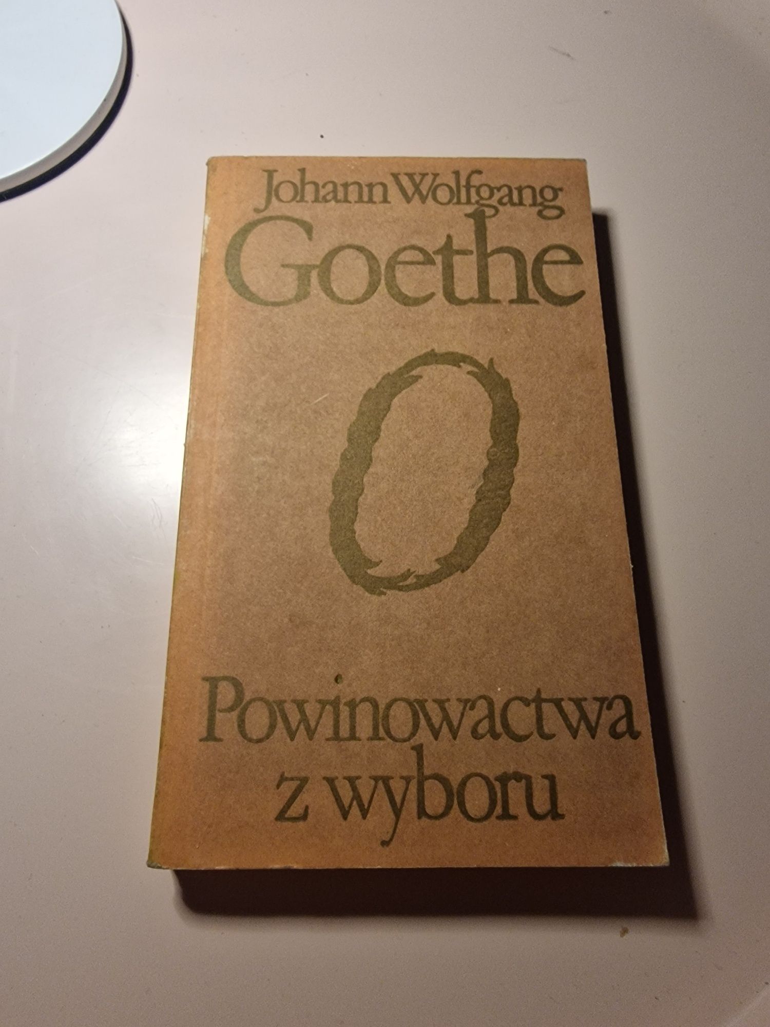 Powinowactwa z wyboru Johann Wolfgang Goethe