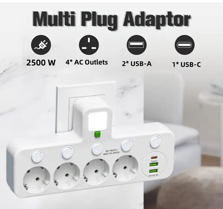 Adapter do kontaktu+ USB x 3