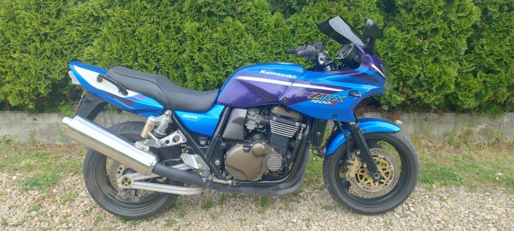 Kawasaki ZRX1200S - zarejestrowany, niski przebieg.