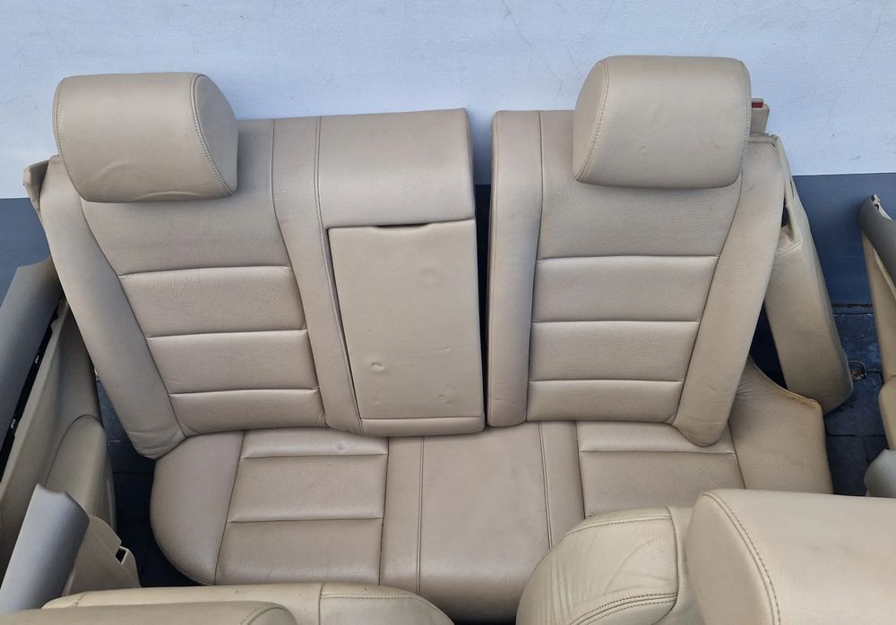 fotele kanapa boczki skóra twist audi a4 b6