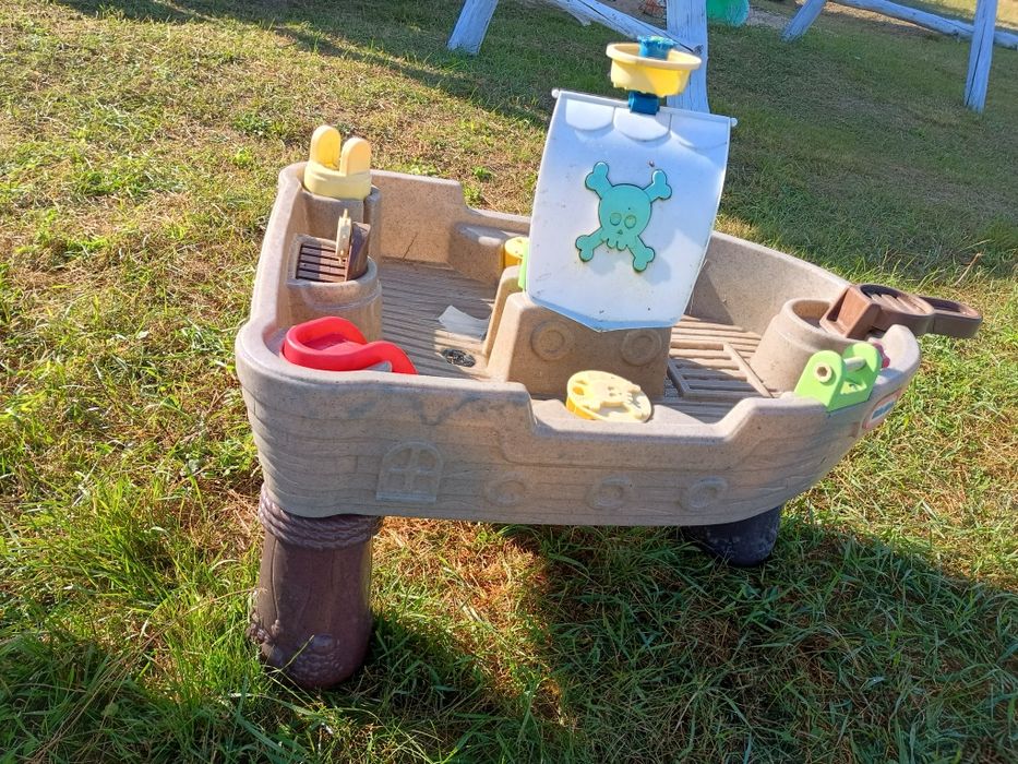 Little tikes stół wodny Little tikes statek piracki