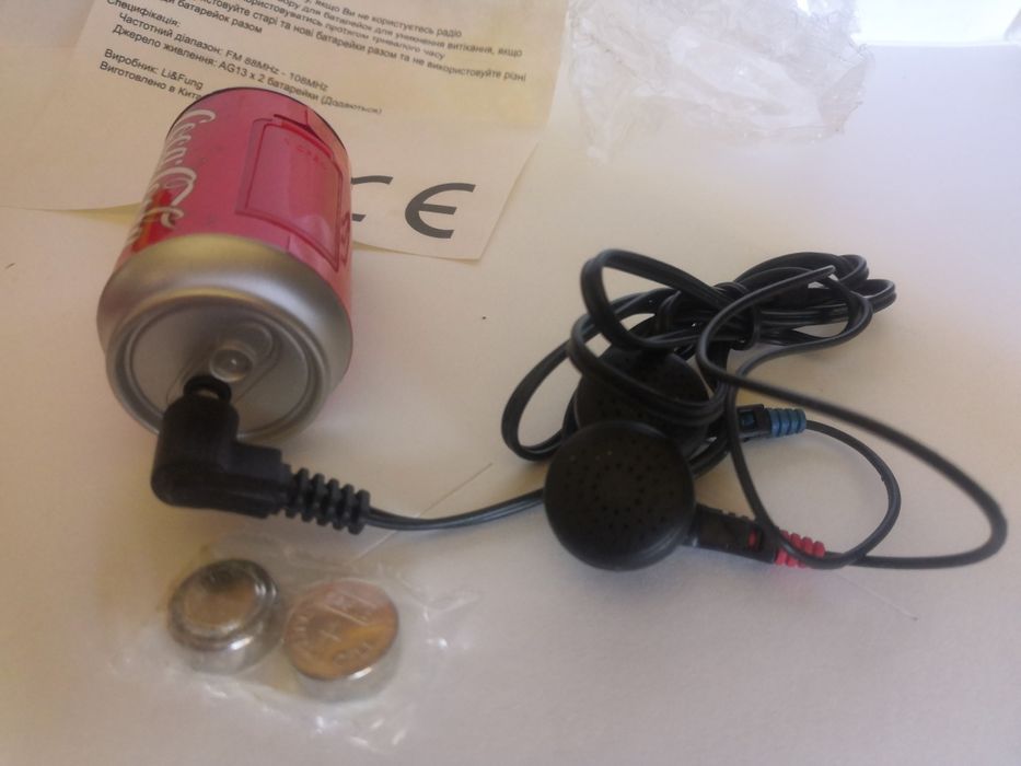 Радио приёмник Coca-Cola. Новый. .