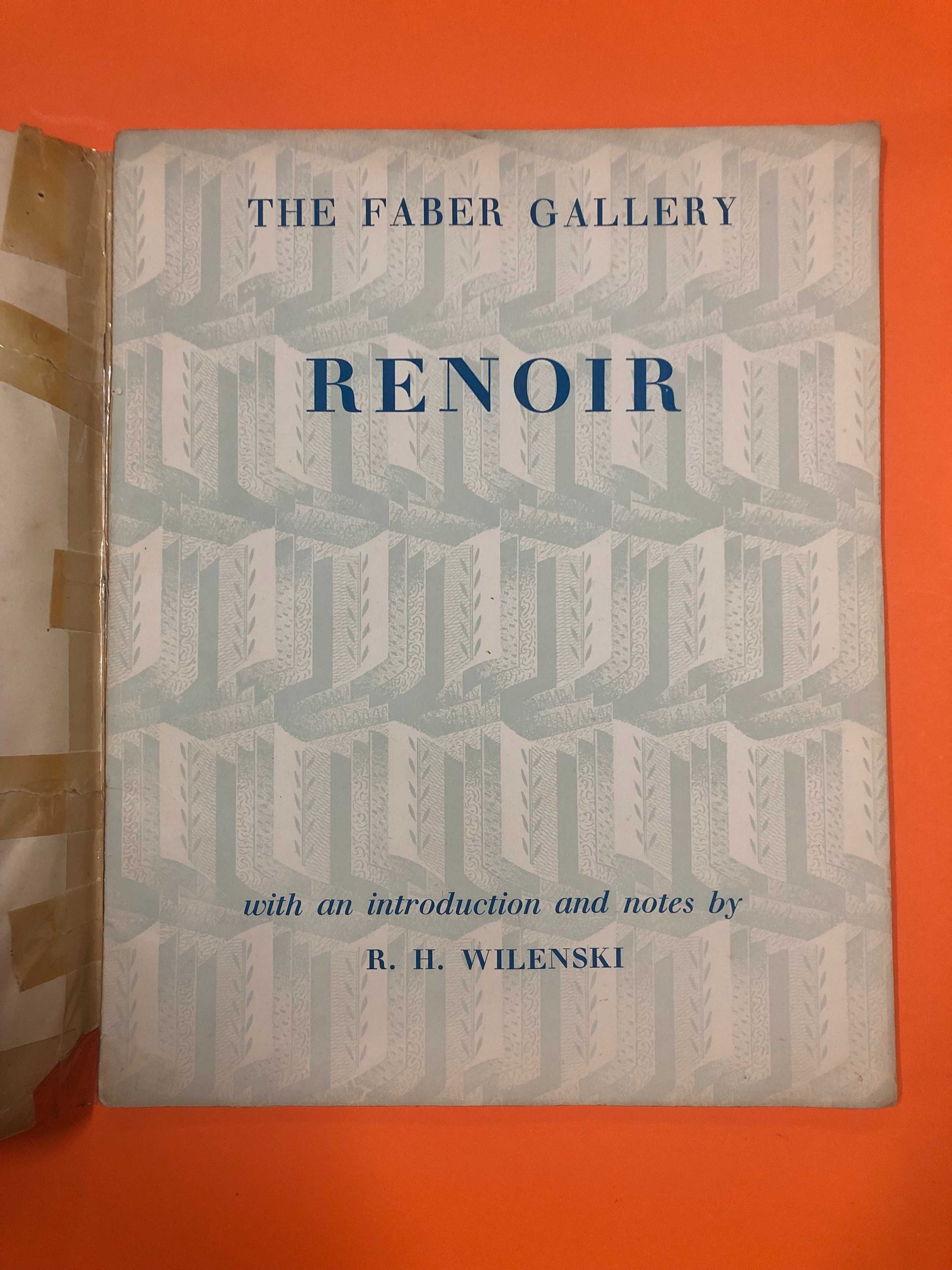 RENOIR – Portfolio- The Faber Gallery- R. H. Wilenski - Faber & Faber