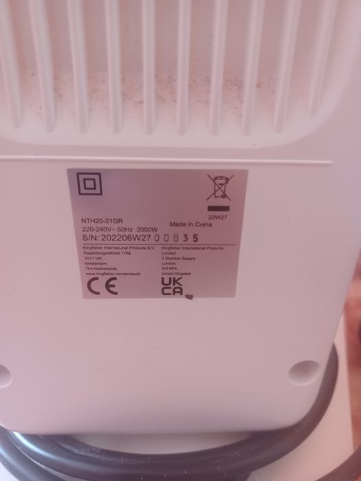 Termowentylator Wieża PTC 2000W