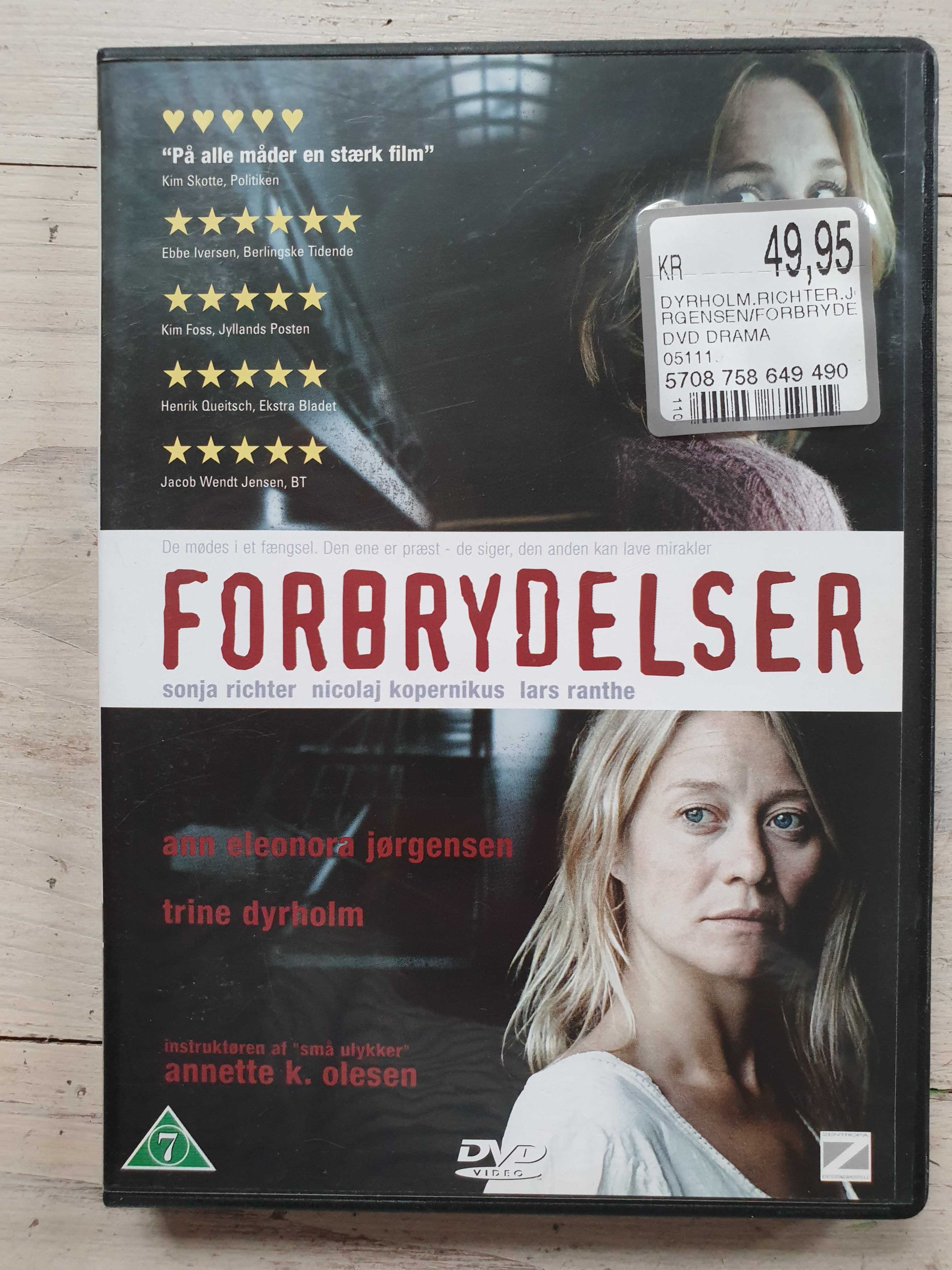 Forbrydelser film na DVD Duński Olesen
