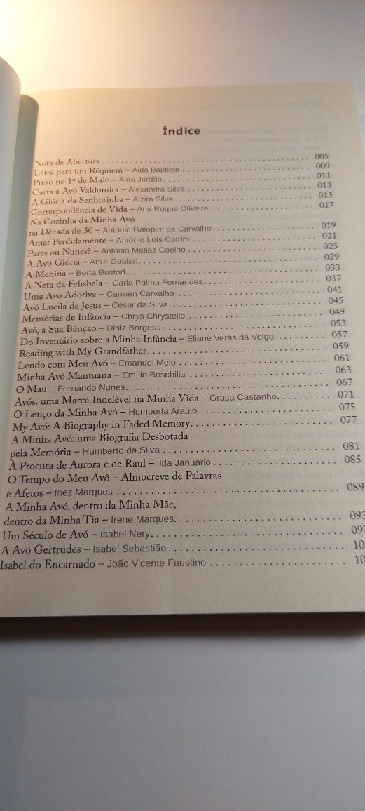 Avós: Raízes e Nós (1ª edição, 2020)