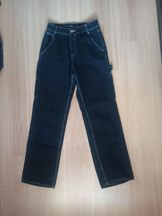 Spodnie dżinsowe długie  szerokie